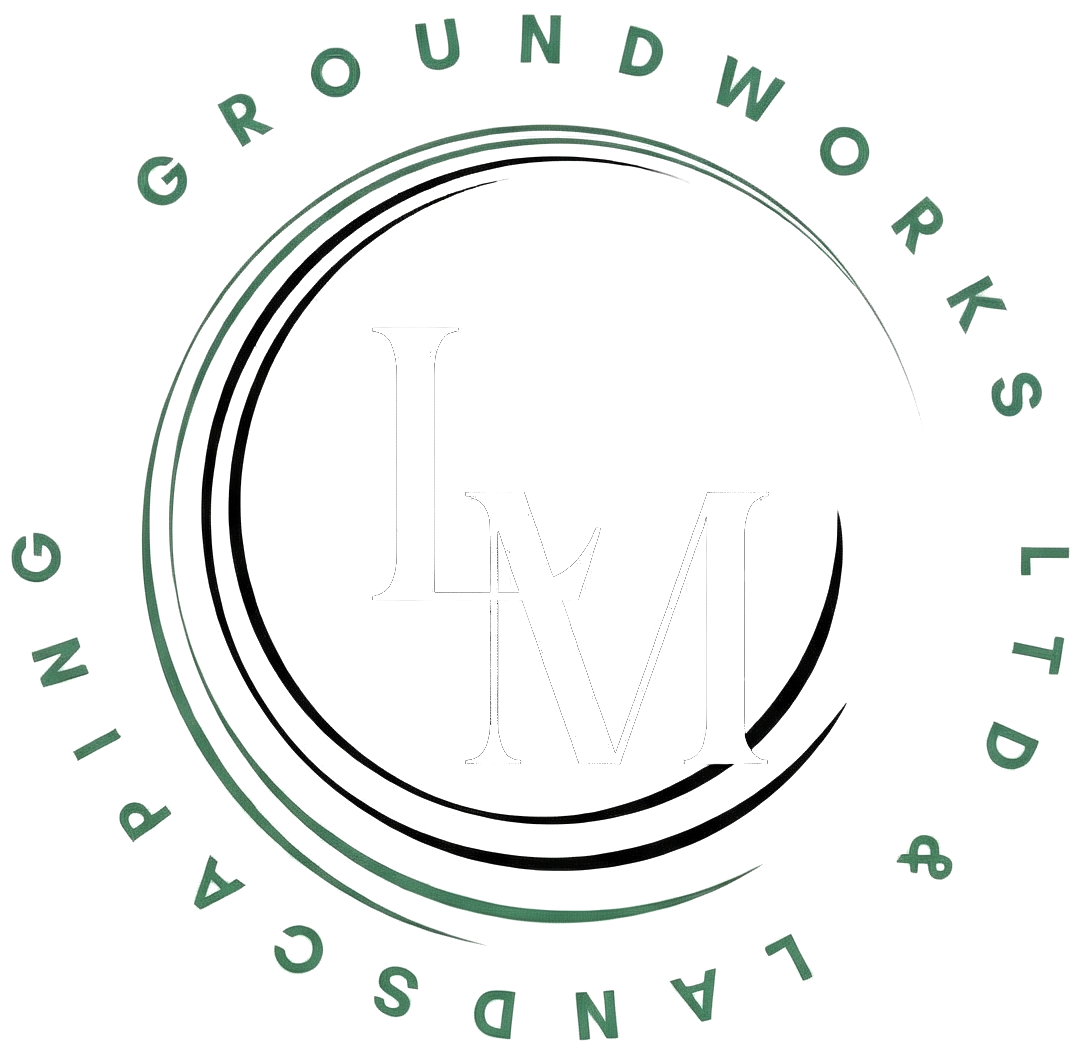 LM Groundworks & Landscaping Logo